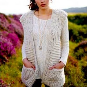 Vintage Anthropologie Boho Vest